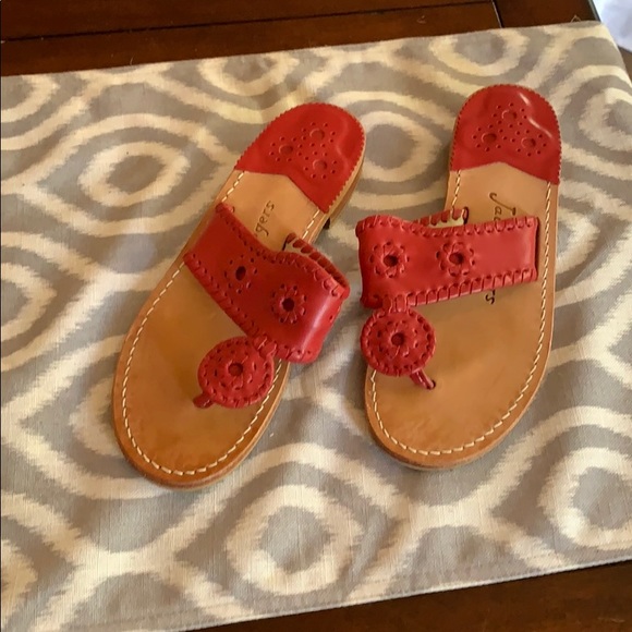 red jack rogers sandals